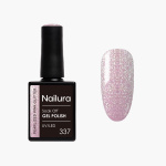 Nailura Gellak 337 - Parelmoerroze glitter - 10 ml