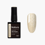Nailura Gellak 361 - Golden Beige Glitter - 10 ml