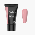 Nailura Poly Gel 10 - Pretty in Pink - Roze - 30 ml