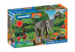 Playmobil Olifant met dierenverzorger (72068)