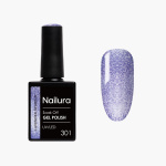Nailura Gellak 301 - Lavender Sparkle - 10 ml