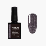 Nailura Gellak 370 - Charcoal Gray Sparkle - 10 ml