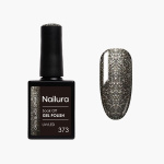 Nailura Gellak 373 - Onyx Black Sparkle - 10 ml