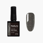 Nailura Gellak 374 - Gunmetal Gray Shimmer - 10 ml