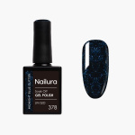 Nailura Gellak 378 - Midnight Blue Glitter - 10 ml