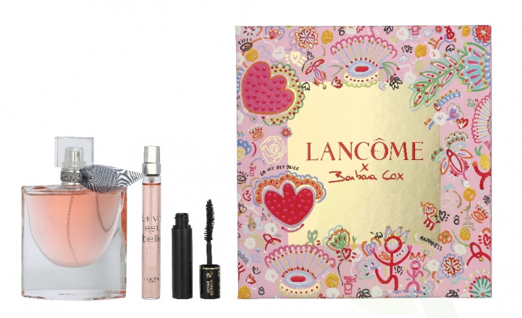 Lancome La Vie Est Belle Giftset 62 ml Edp Spray 50ml/Edp Spray 10ml/Mini Mascara 2ml