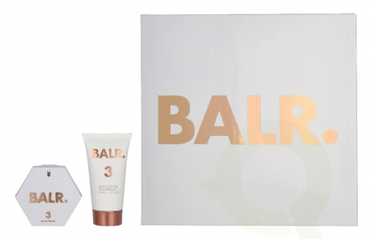 Balr. 3 FOR WOMEN Giftset 80 ml Holidays 21-22 - Edp Spray 30 ml/Body Lotion 50ml