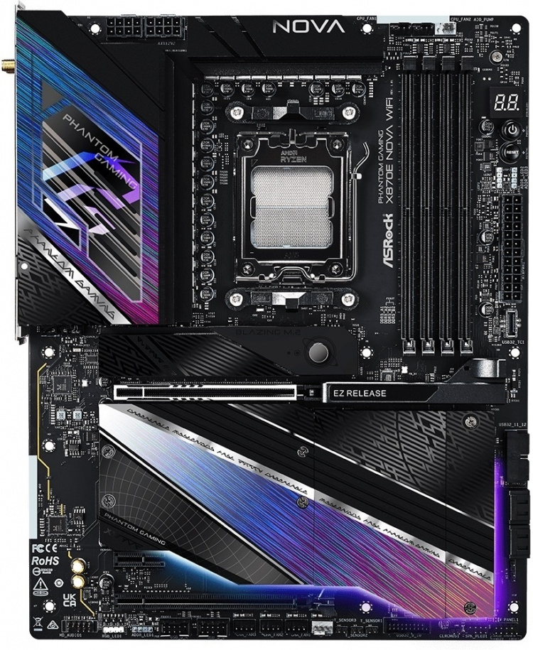 ASRock X870E Nova WIFI ATX-moederbord