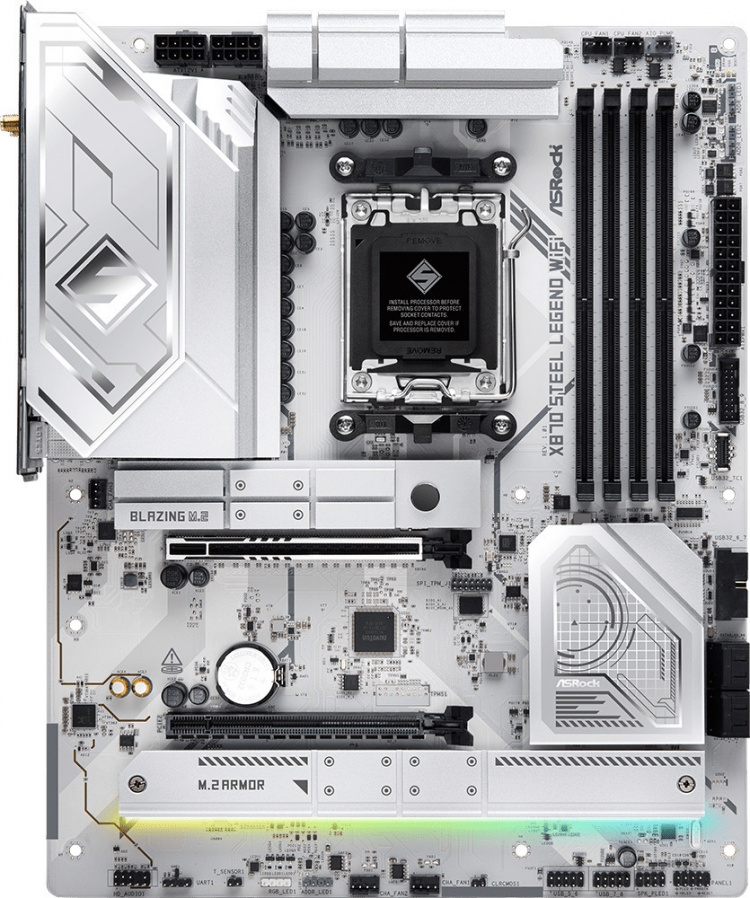 ASRock X870 Steel Legend WIFI ATX-moederbord