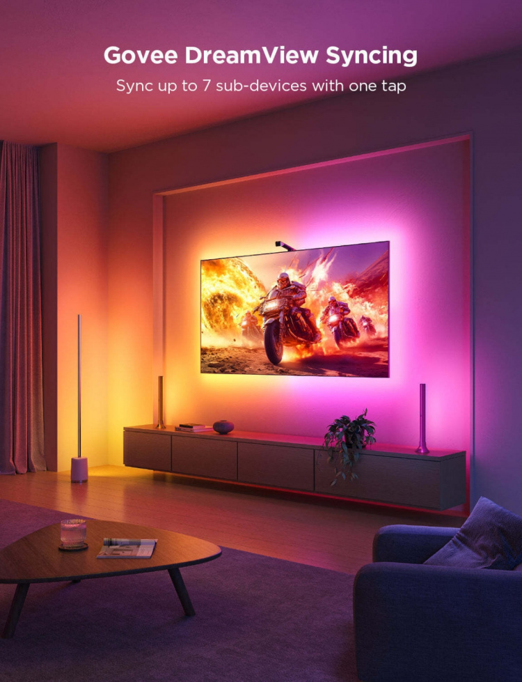 Govee TV Backlight 3 Lite - LED-lichtstrip, voor televisies