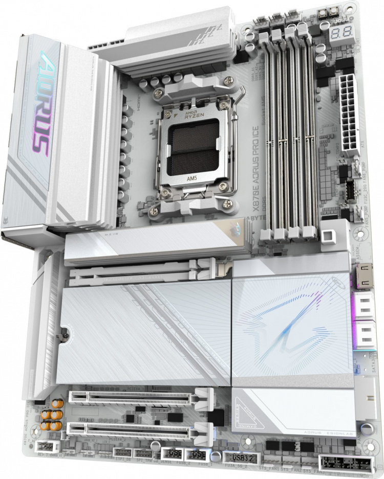 Gigabyte X870E AORUS PRO ICE ATX-moederbord