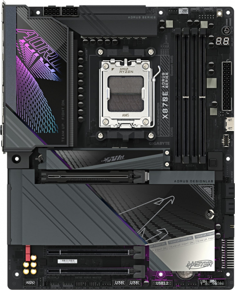 Gigabyte X870E AORUS MASTER ATX-moederbord