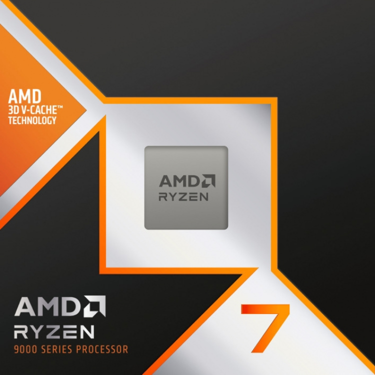 AMD Ryzen 7 9800X3D-processor voor AM5-socket