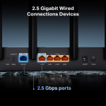 TP-Link Archer BE400 Dual-Band WiFi 7-router De supersnelle Archer BE400