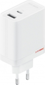 OnePlus SUPERVOOC 120W Dual Ports Power Adapter - netvoedingsadapter, wit. De