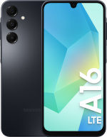 Samsung Galaxy A16 LTE-telefoon, 128/4 GB, zwart