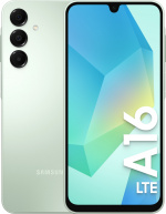 Samsung Galaxy A16 LTE-telefoon, 128/4 GB, lichtgroen