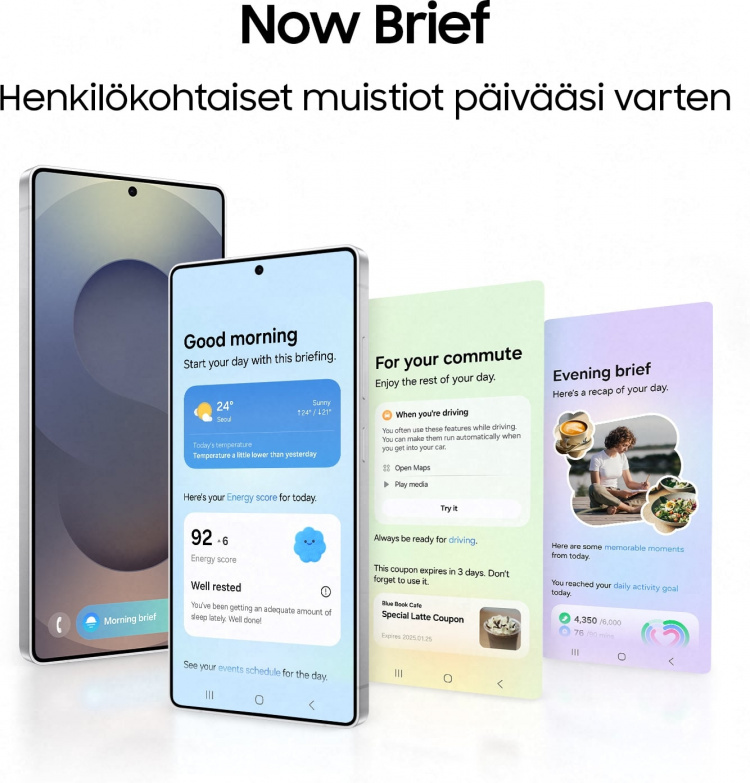 Samsung Galaxy S25 Ultra 5G-telefoon, 512/12 GB, Titanium Whitesilver