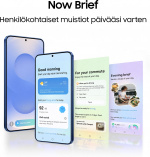 Samsung Galaxy S25+ 5G-telefoon, 256/12 GB, Silver Shadow