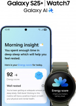 Samsung Galaxy S25+ 5G-telefoon, 256/12 GB, Silver Shadow