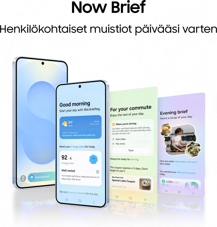 Samsung Galaxy S25 5G-telefoon, 128/12 GB, Icy Blue