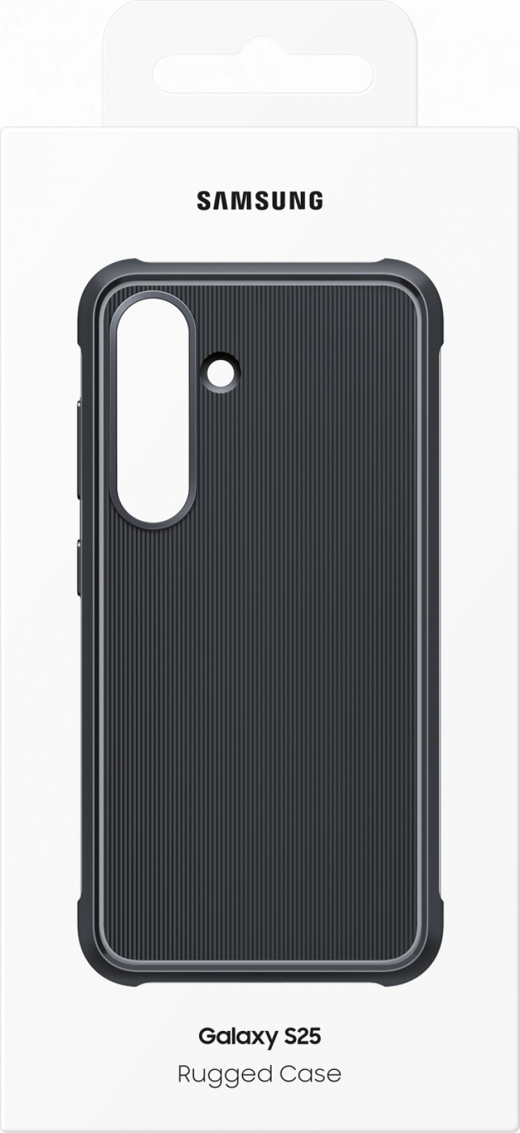 Samsung Galaxy S25 Rugged beschermhoes, zwart