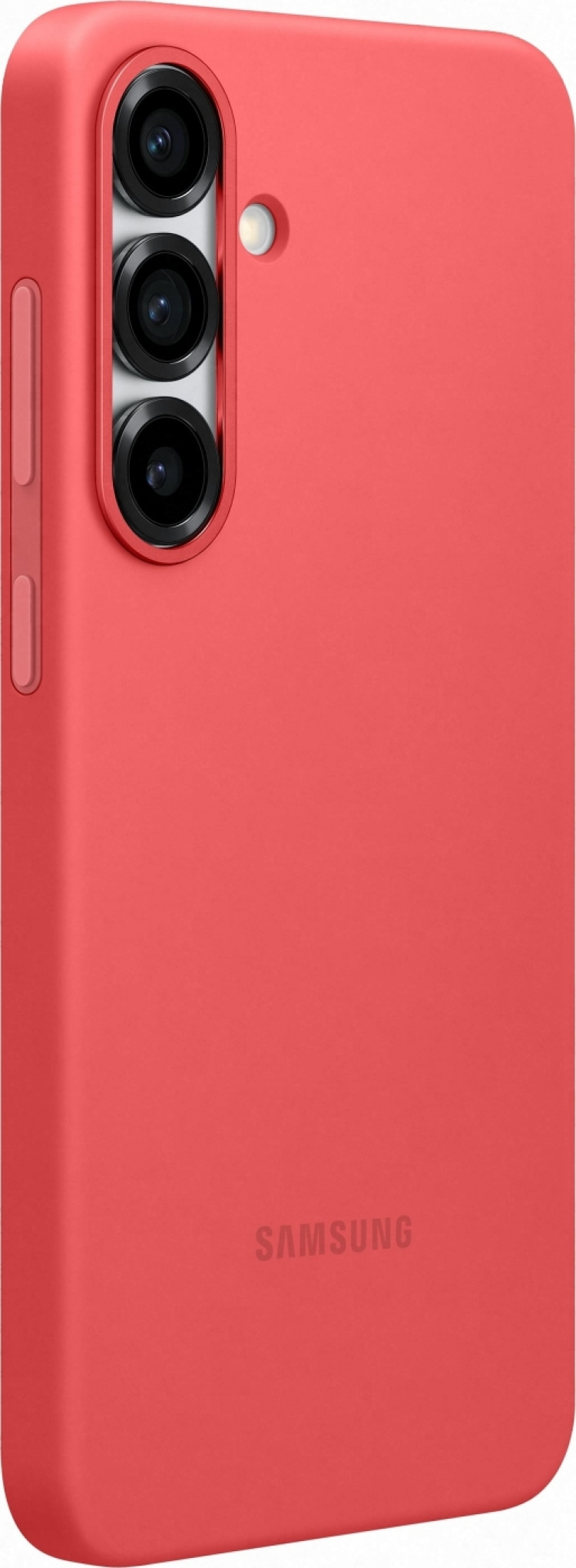 Samsung Galaxy S25+ siliconen hoesje, rood