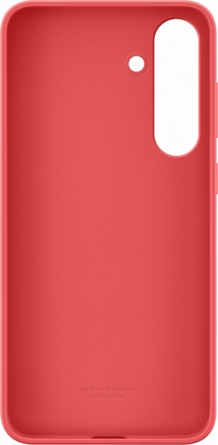 Samsung Galaxy S25+ siliconen hoesje, rood