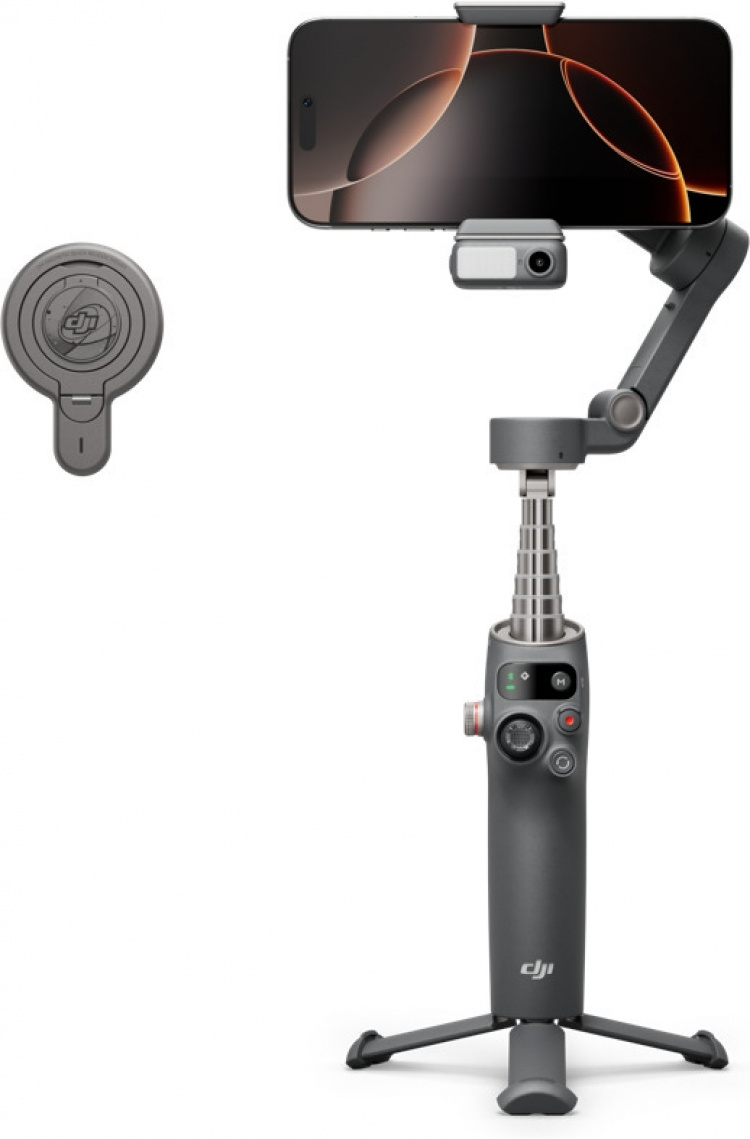 DJI Osmo Mobile 7P-gimbal voor smartphones, zwart
