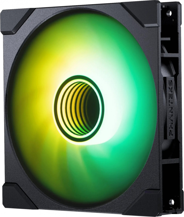 Phanteks M25 Gen2 140 mm PWM DRGB Reverse-ventilator, zwart Deze