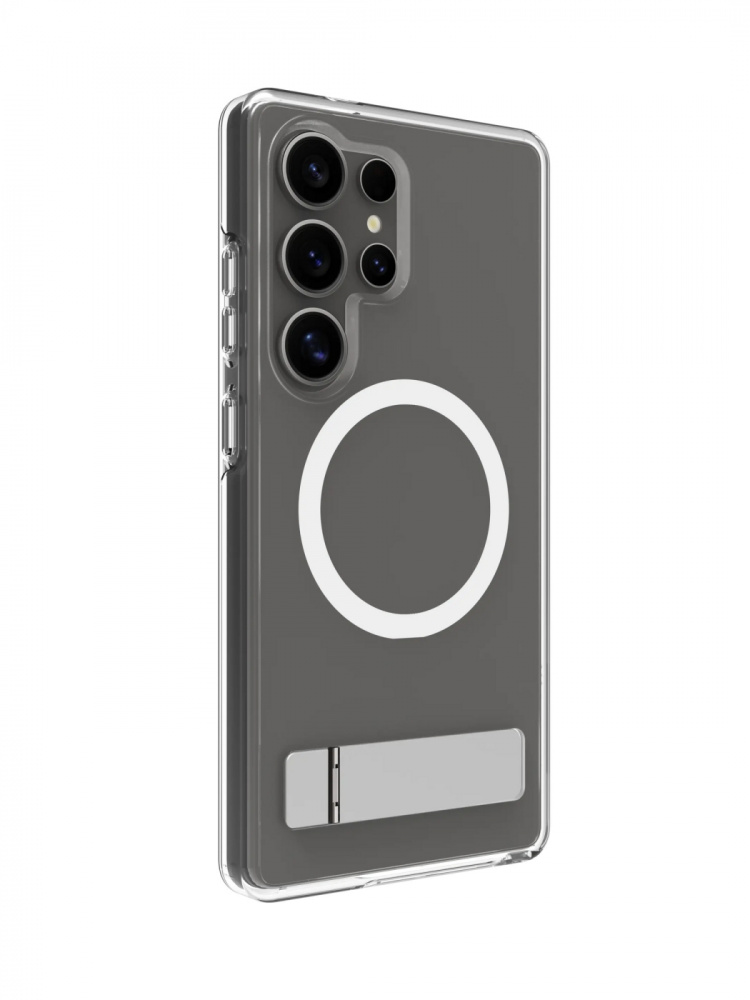 dbramante1928 Iceland Pro Qi2 Kick beschermhoes, Galaxy S25 Ultra, transparant