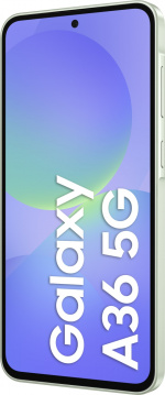 Samsung Galaxy A36 5G-telefoon, 128/6 GB, limoen