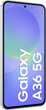 Samsung Galaxy A36 5G-telefoon, 128/6 GB, wit