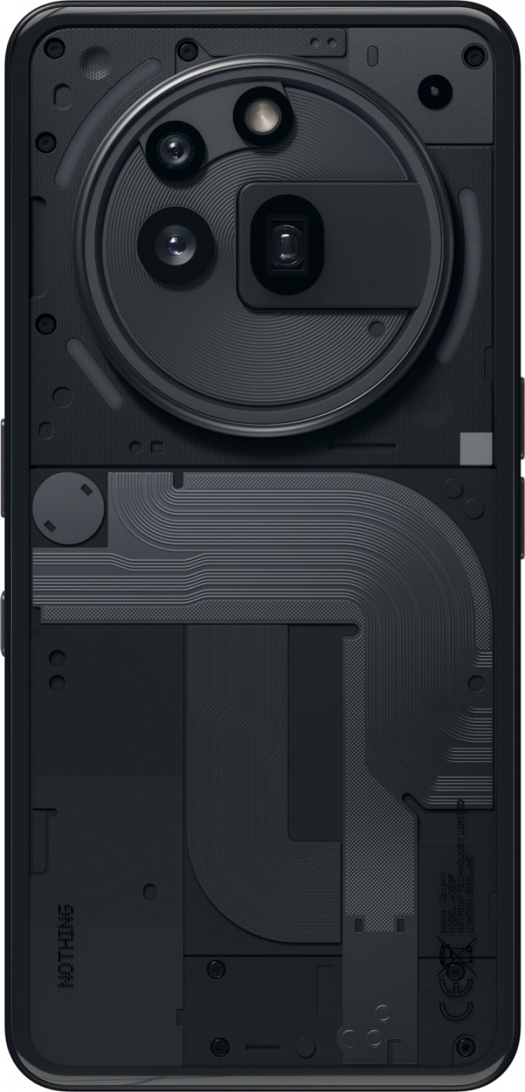 Nothing Phone (3a) Pro-telefoon, 256/12 GB, zwart