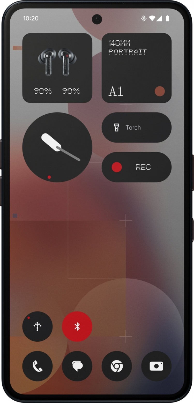 Nothing Phone (3a) Pro-telefoon, 256/12 GB, zwart