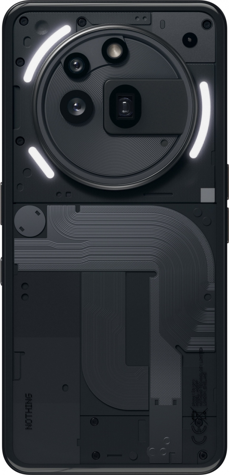 Nothing Phone (3a) Pro-telefoon, 256/12 GB, zwart