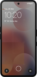 Nothing Phone (3a) Pro-telefoon, 256/12 GB, zwart