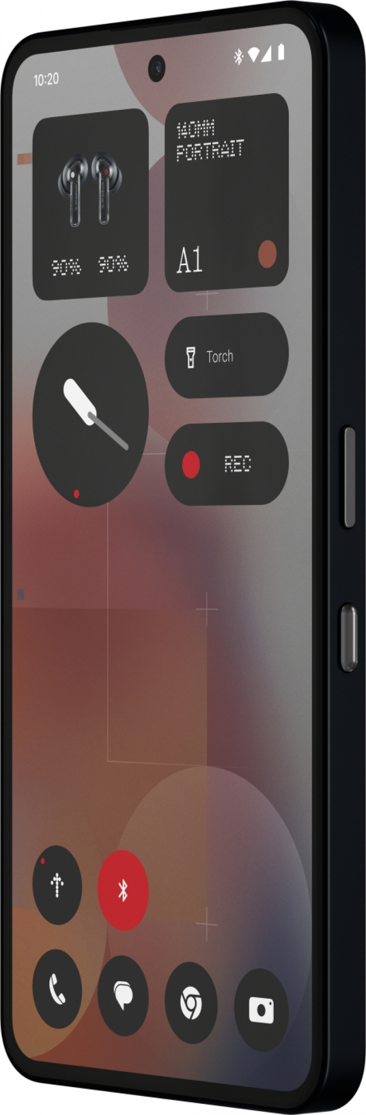 Nothing Phone (3a) Pro-telefoon, 256/12 GB, zwart