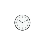 Arne Jacobsen Clocks Arne Jacobsen - Wandklok voor in de hal - Ø 16 cm - Zwart