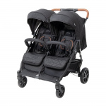 Babytrold OS2 Tweelingkinderwagen - Zwart