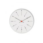Arne Jacobsen Clocks Arne Jacobsen - Bankers wandklok - Ø29 cm - Wit