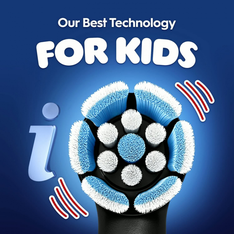 Oral B Eltandborste iO2 Kids 6+ Spiderman + resefordral