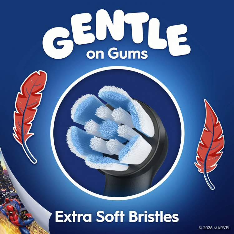 Oral B Borsthuvud iO Gentle Care Spiderman 2st