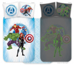 BrandMac Beddengoed - Juniorformaat 100 x 140 cm - Avengers 91 Glow (1029345)