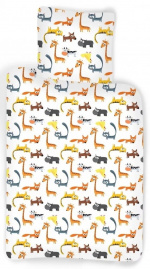 BrandMac Beddengoed - Juniorformaat 100 x 140 cm - Dieren (1000423)