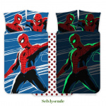 BrandMac Beddengoed - Juniorformaat 100 x 140 cm - Spiderman 1053 Glow (1029355)