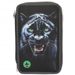 Dino World Adventure World Drievoudig Etui LED PANTHER - Donkergrijs