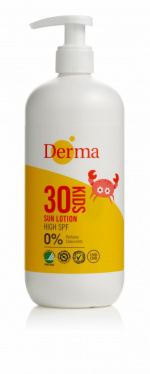 Derma Zonnebrandcrème voor kinderen SPF 30 500 ml