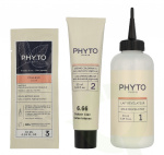Phyto Phytocolor Permanent Color 110 ml #6.66 Intense Cherry Red Brown