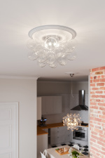 By Rydéns Plafondlamp Gross Ø50 cm, transparant 4202240-7002By Rydéns